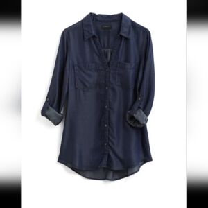 Tinsel Navy Blue Blouse
